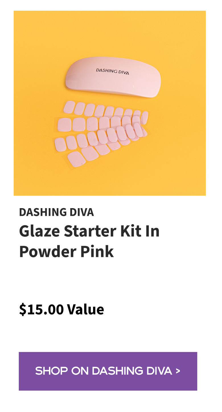 Dashing Diva Glaze Starter Kit in Powder Pink