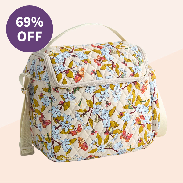 Vera Bradley Outlet Cotton Lunch Crossbody Bag