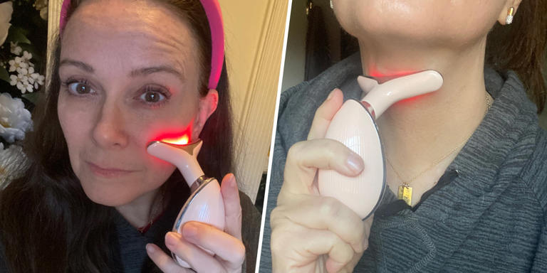 This affordable LED device targets all of my mature skin concerns, and it's less than $40