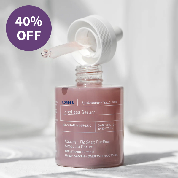 Korres Apothecary Wild Rose 15% Vitamin C Spotless Serum