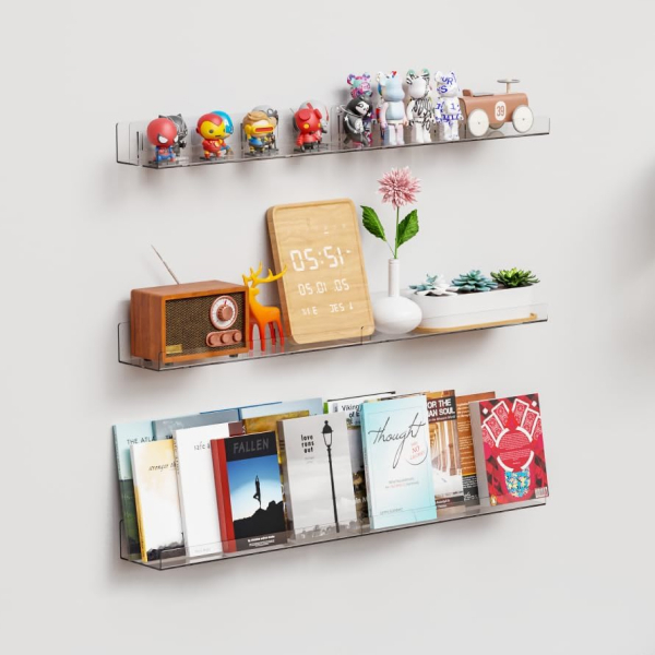 Yieach Acrylic Shelves (4 pack)