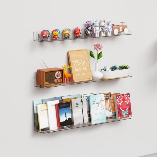 Yieach Acrylic Shelves (4 pack)