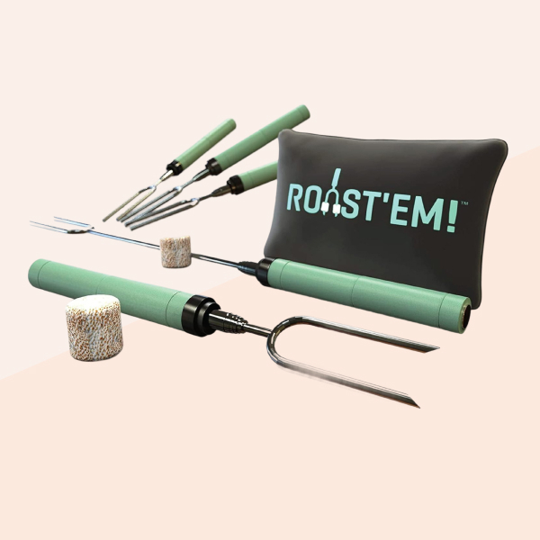 Jolly Green Products Rotating Marshmallow Roasting Sticks