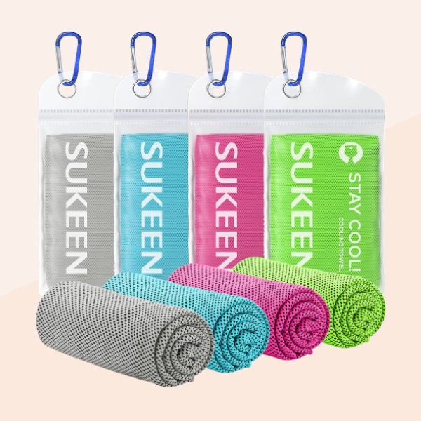 Sukeen Cooling Towel (Pack of 4)