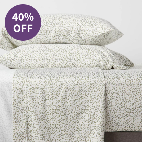 Threshold Printed Performance 400 Thread Count Sheet Set