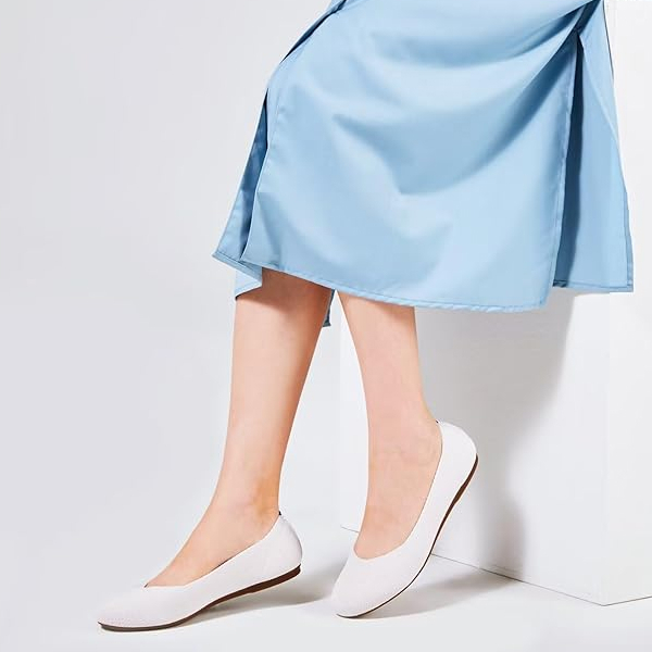 Frank Mully Women's Knit Ballet Flats