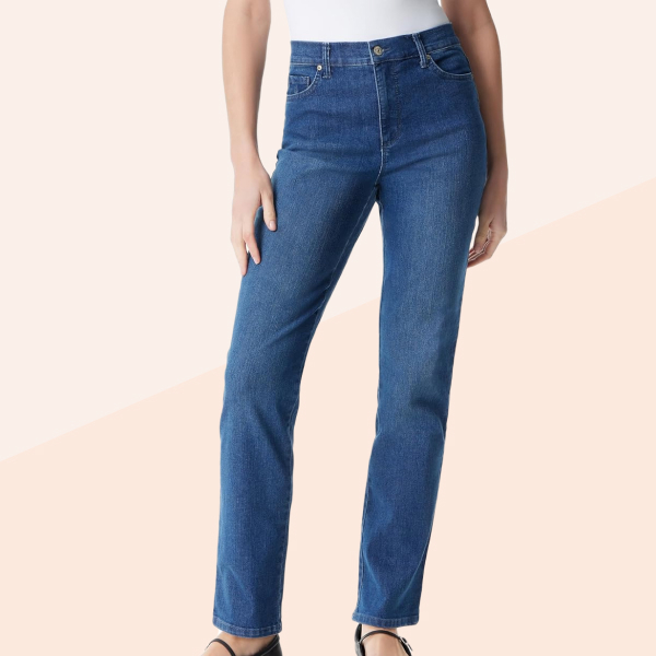 Gloria Vanderbilt Women's Amanda Classic High Rise Tapered Jean