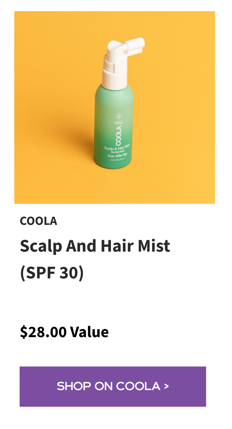 Coola Scalp and Hair Mist (SPF 30)