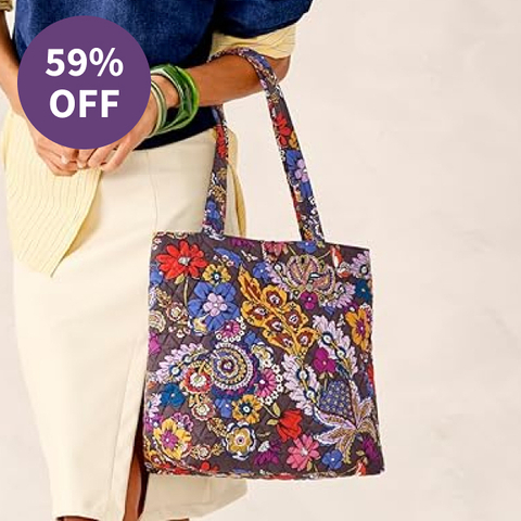 Vera Bradley Premium Cotton Small Original Tote