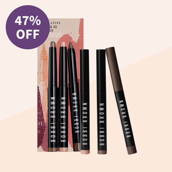 Bobbi Brown Swipe and Go Eyeshadow and Eyeliner Trio