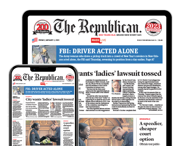 image of news site on tablet and phone