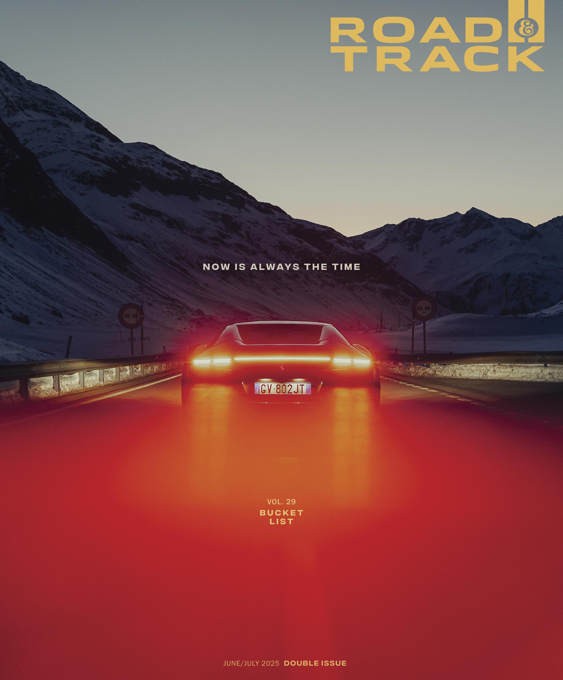 Road & Track magazine volume 29: Bucket List
