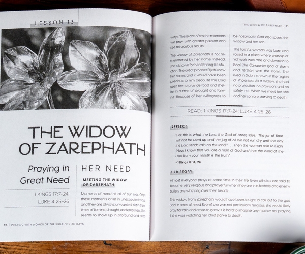 Praying with Women of the Bible for 30 Days: A Bible Study Guide