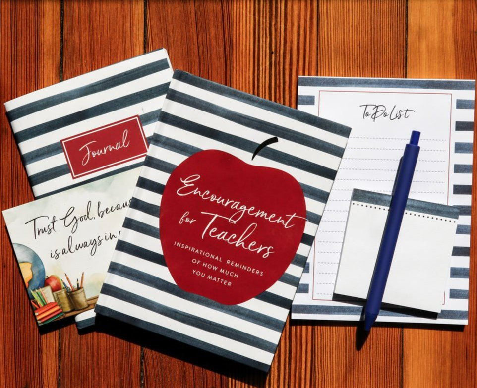Encouragement for Teachers – 8-Piece Gift Bundle