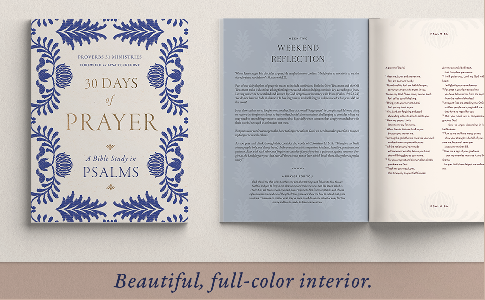 30 Days of Prayer: A Bible Study in Psalms