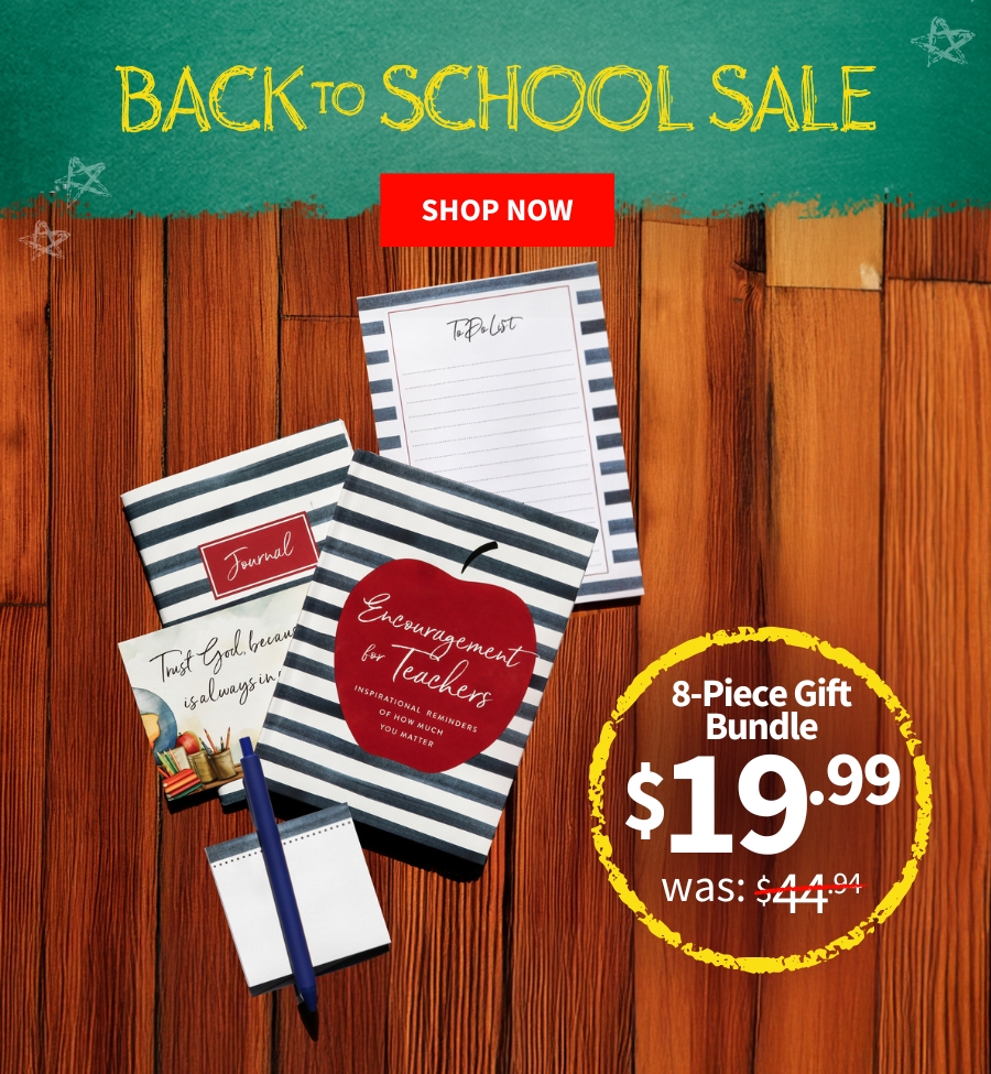 Encouragement for Teachers – 8-Piece Gift Bundle