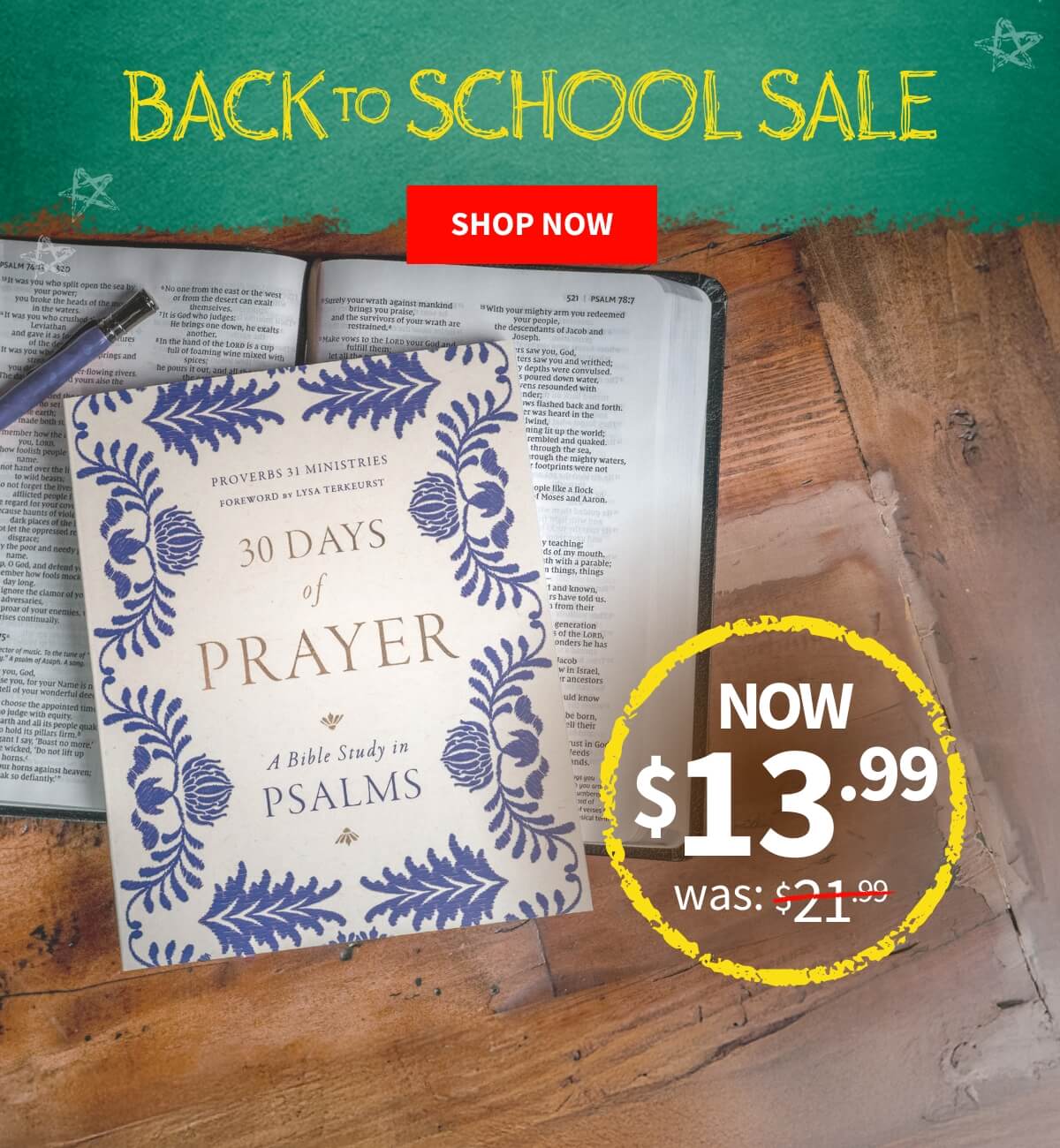 30 Days of Prayer: A Bible Study in Psalms