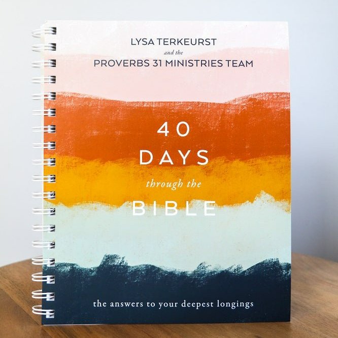 40 Days Through the Bible, Spiral-bound edition