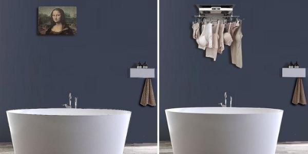 Leonardo - A Wall Art That Turns Into A Dryer