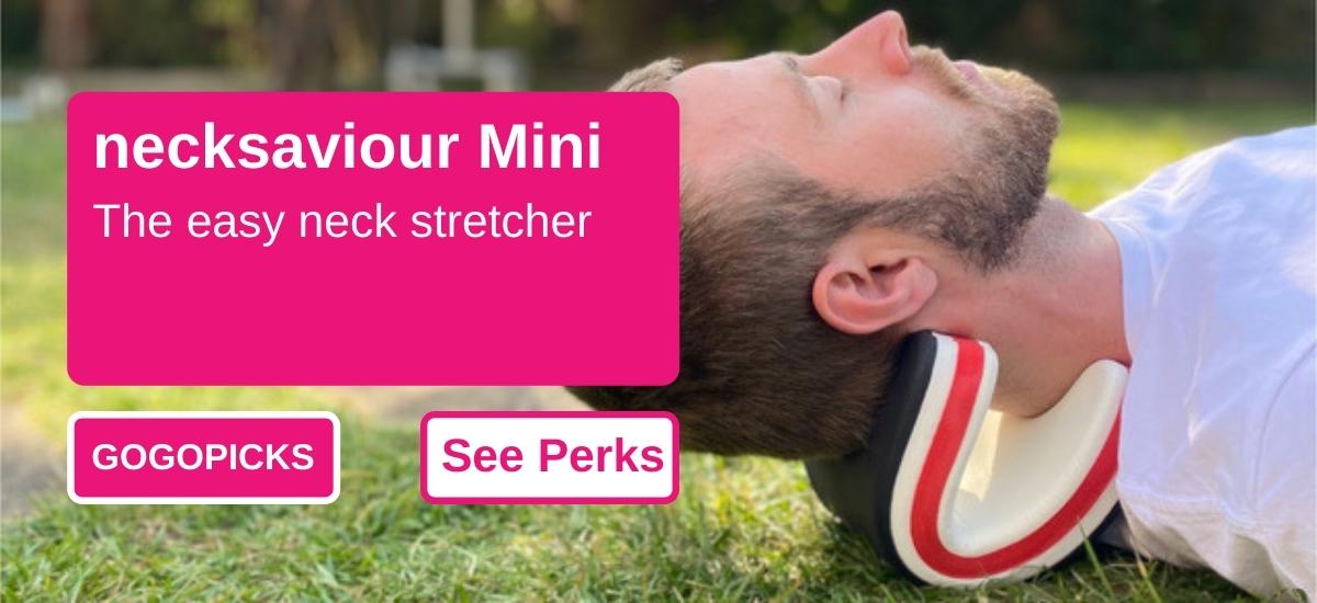 Necksaviour Mini: The Easy Neck Stretcher — See Perks