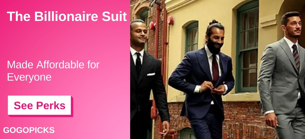 The Billionaire Suit Hacked The Fashion Industry — See Perks