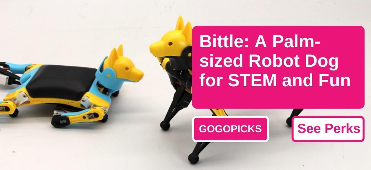 Bittle: A Palm-sized Robot Dog for STEM and Fun — See Perks