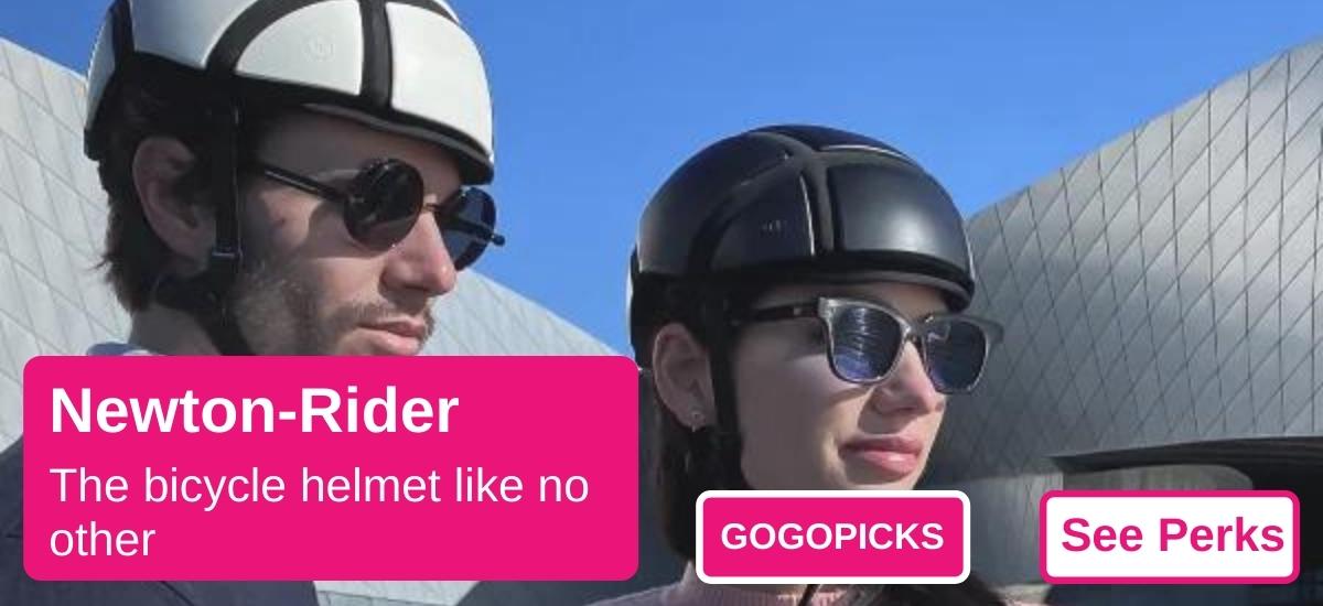 Newton-Rider, the bicycle helmet like no other — See Perks