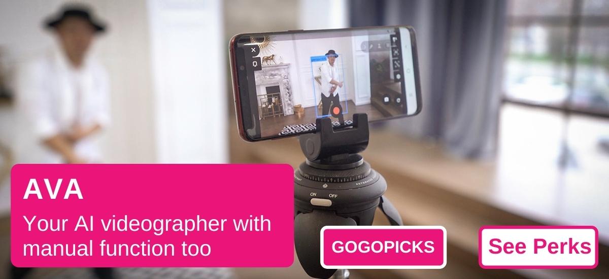 AVA- Your AI videographer with manual function too — See Perks