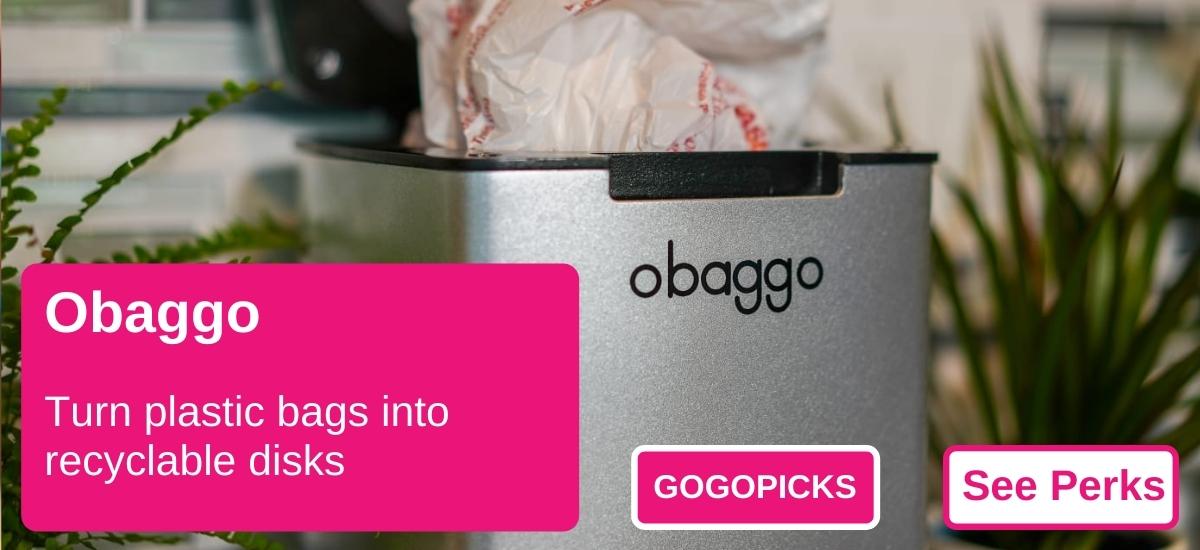 Obaggo: Turn plastic bags into recyclable disks — See Perks