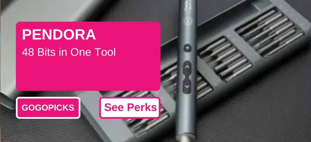 PENDORA: 48 Bits in One Tool — See Perks