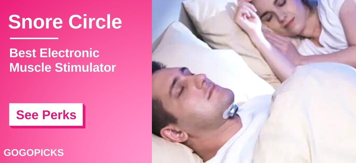 Snore Circle - Best Muscle Stimulator for Sleep Apnea Prevention — See Perks