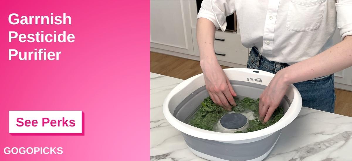 Garrnish Pesticide Purifier, Eat Clean — See Perks