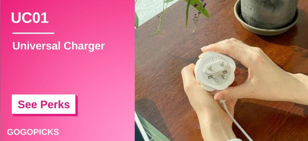 UC01 : Universal Charger — See Perks