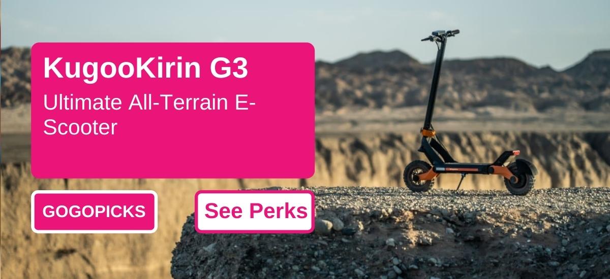 KugooKirin G3: Ultimate All-Terrain E-Scooter — See Perks
