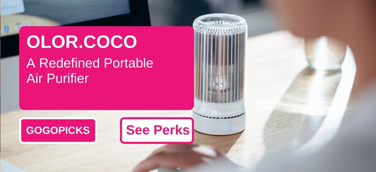 OLOR.COCO: A Redefined Portable Air Purifier — See Perks