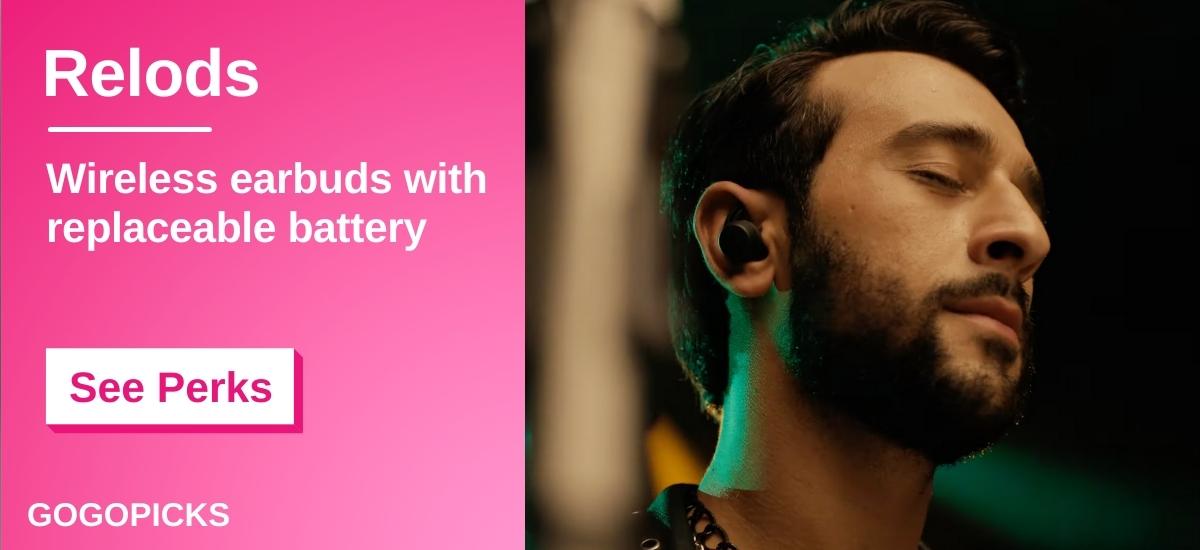 Relods - Earbuds That Don't Go Out Of Charge — See Perks