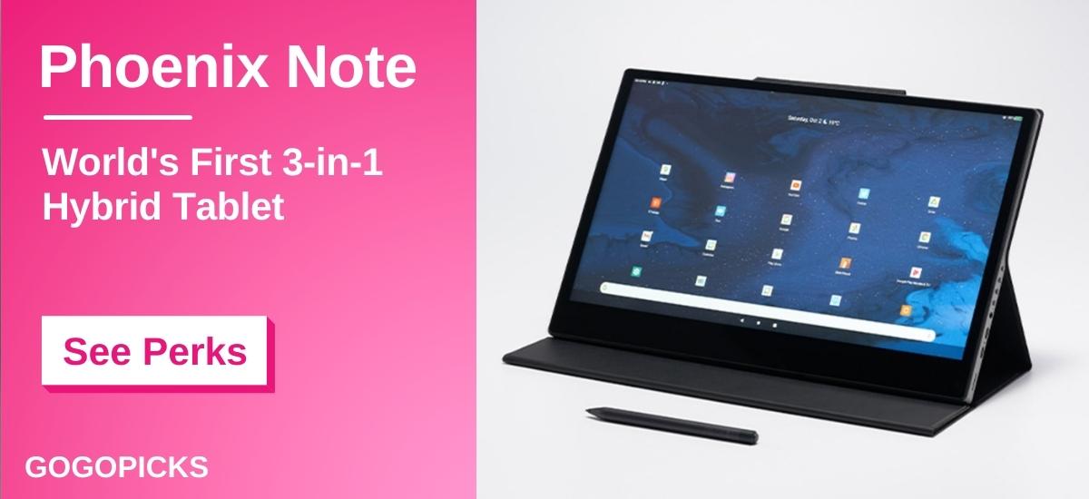 Phoenix Note: World's First 3-in-1 Hybrid Tablet — See Perks
