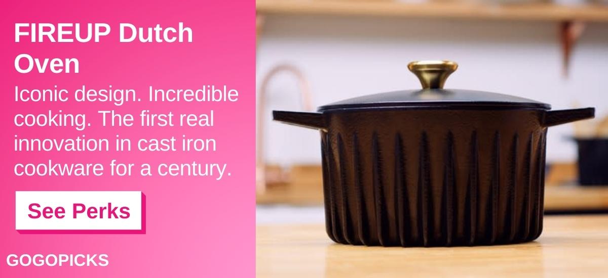 FIREUP Dutch oven - Iconic design. Incredible cooking. — See Perks