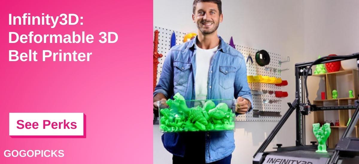Infinity3D: Deformable 3D Belt Printer — See Perks