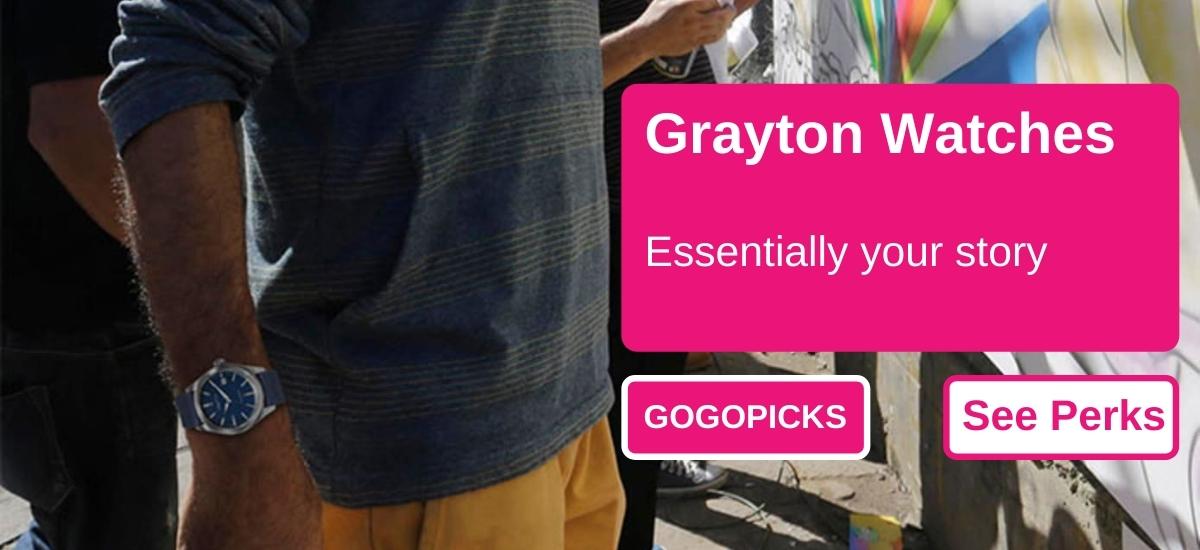 Grayton Watches - Essentially your story — See Perks
