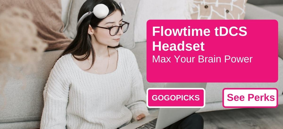 Flowtime tDCS Headset: Max Your Brain Power — See Perks