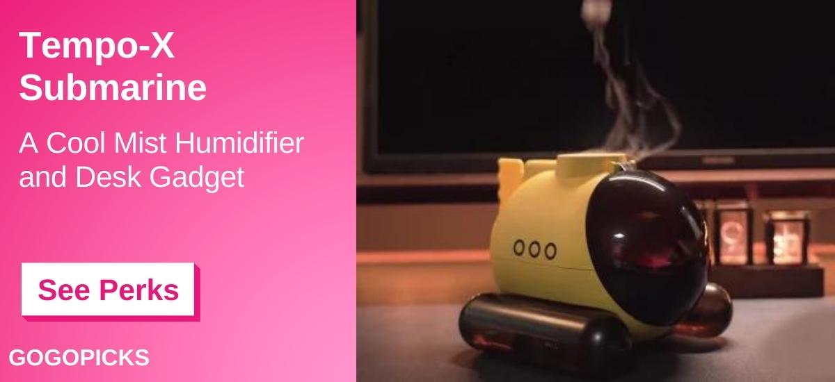 HEY MIX TEMPO-X SUBMARINE - A Cool Mist Humidifier — See Perks