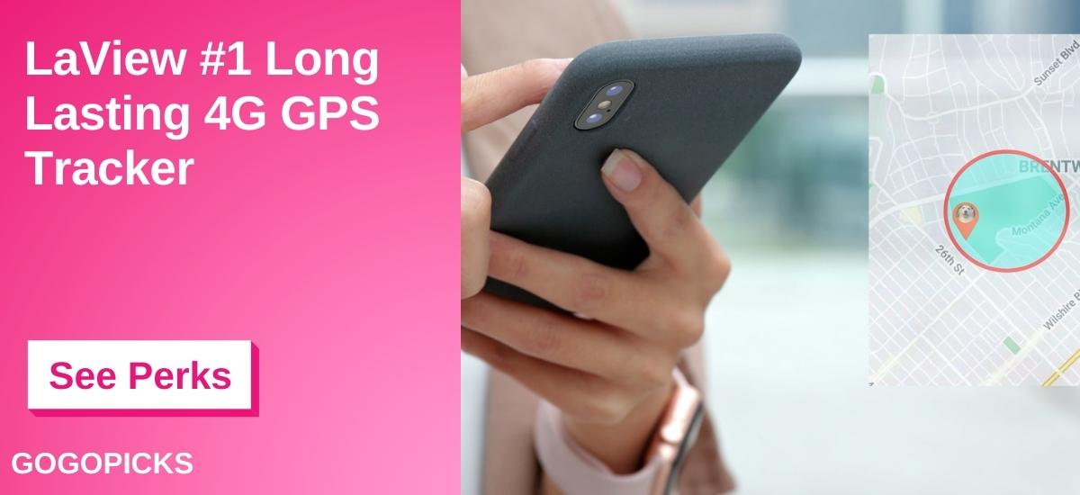 LaView #1 Long Lasting 4G GPS Tracker — See Perks