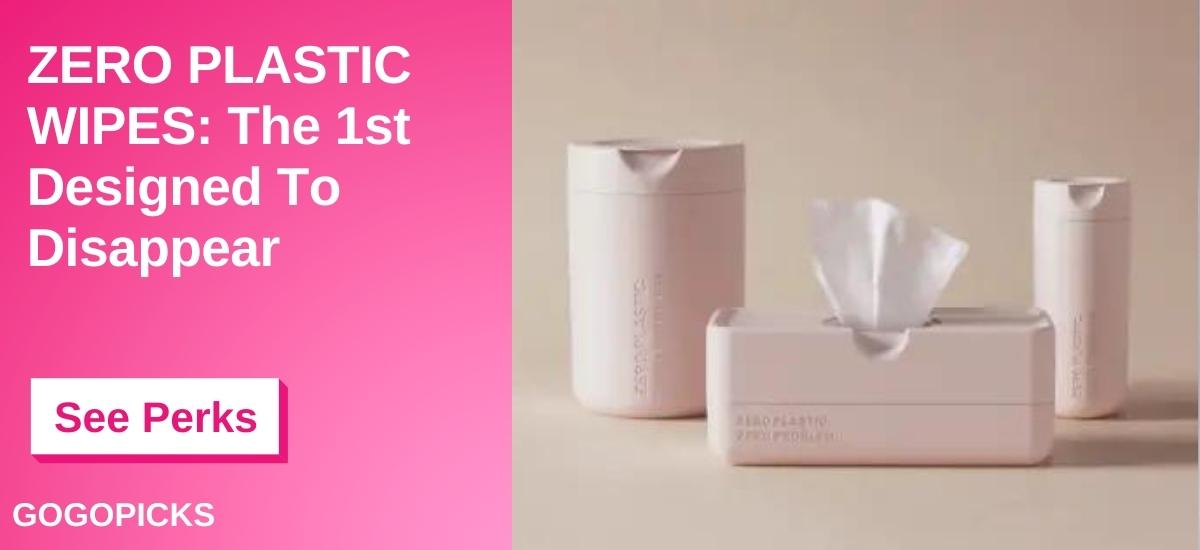 ZERO PLASTIC WIPES: The 1st Designed To Disappear — See Perks