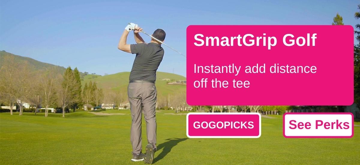 SmartGrip Golf: Instantly add distance off the tee — See Perks