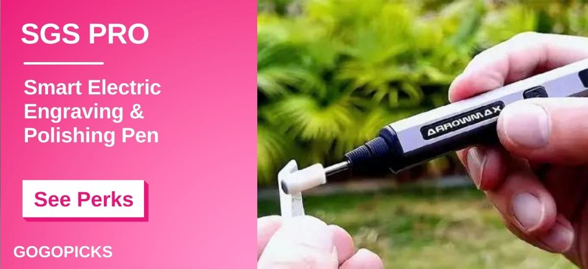 SGS PRO- Smart Electric Engraving & Polishing Pen — See Perks