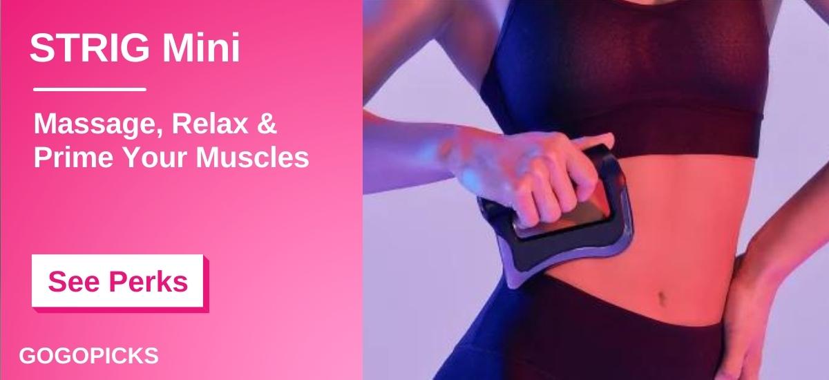 STRIG Mini - Massage, Relax & Prime Your Muscles — See Perks