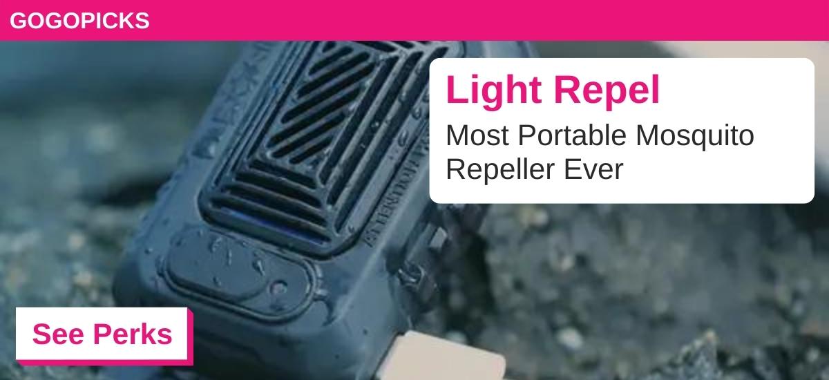 Light Repel: Most Portable Mosquito Repeller Ever — See Perks