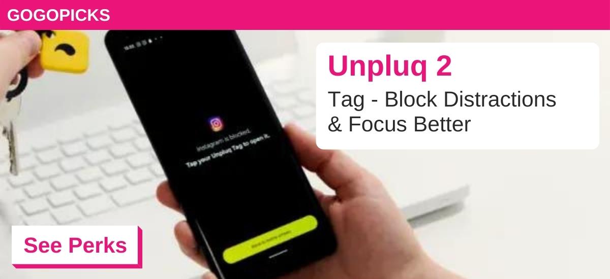 Unpluq 2: Tag - Block Distractions & Focus Better — See Perks