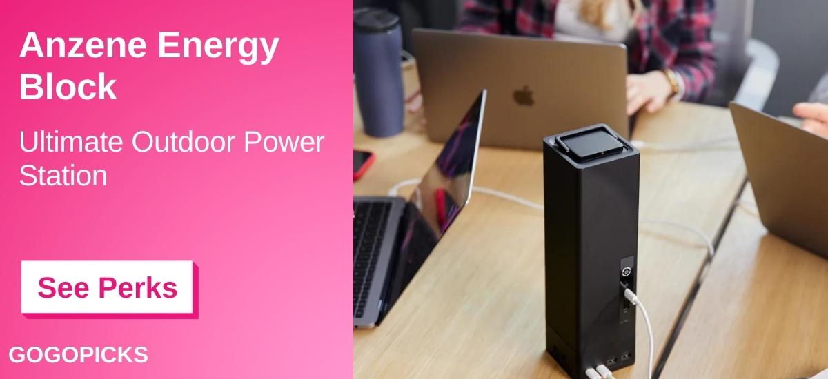 Anzene Energy Block Ultimate Outdoor Power Station — See Perks